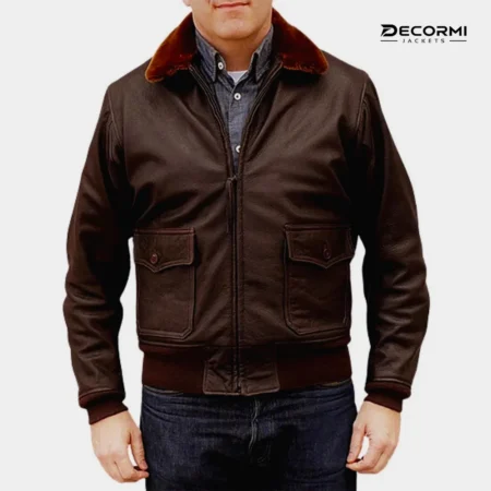 US Navy G-1 Flight Jacket with Removable Collar