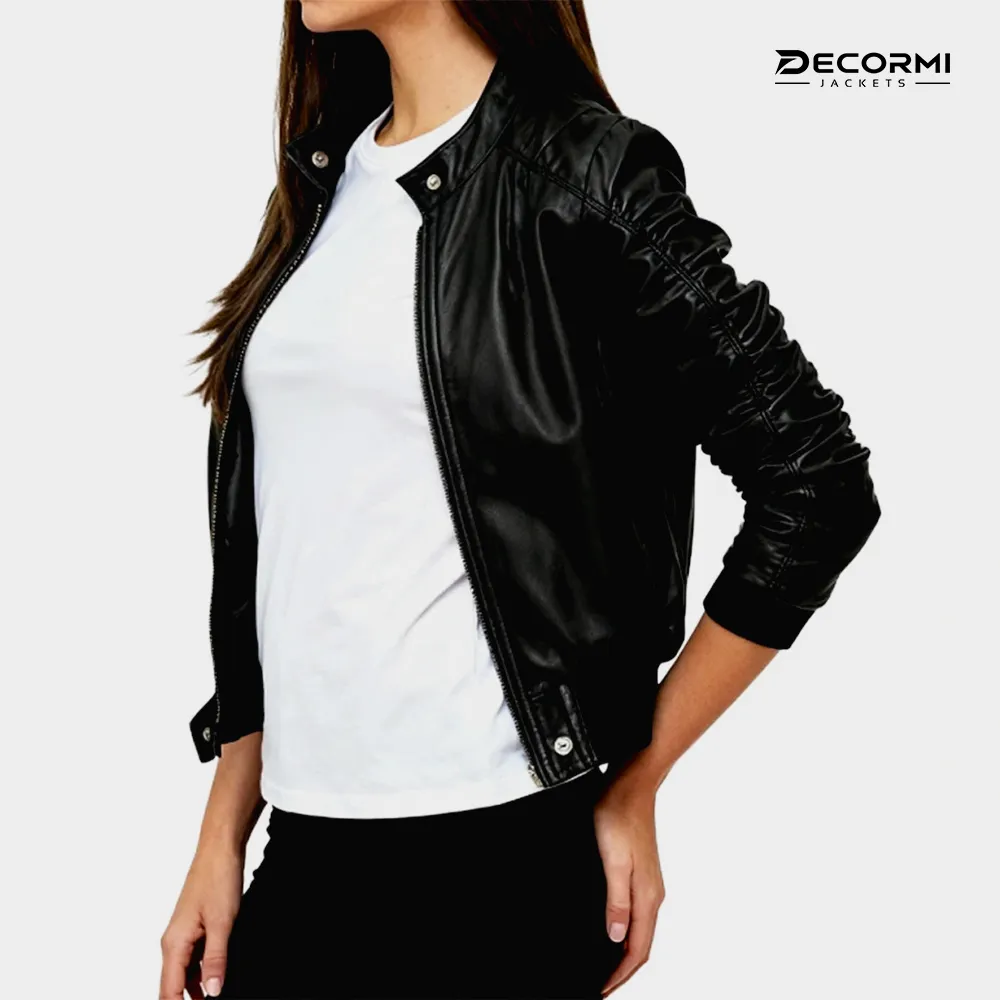 The Vampire Diaries S06 Elena Gilbert Leather Jacket - Image 4